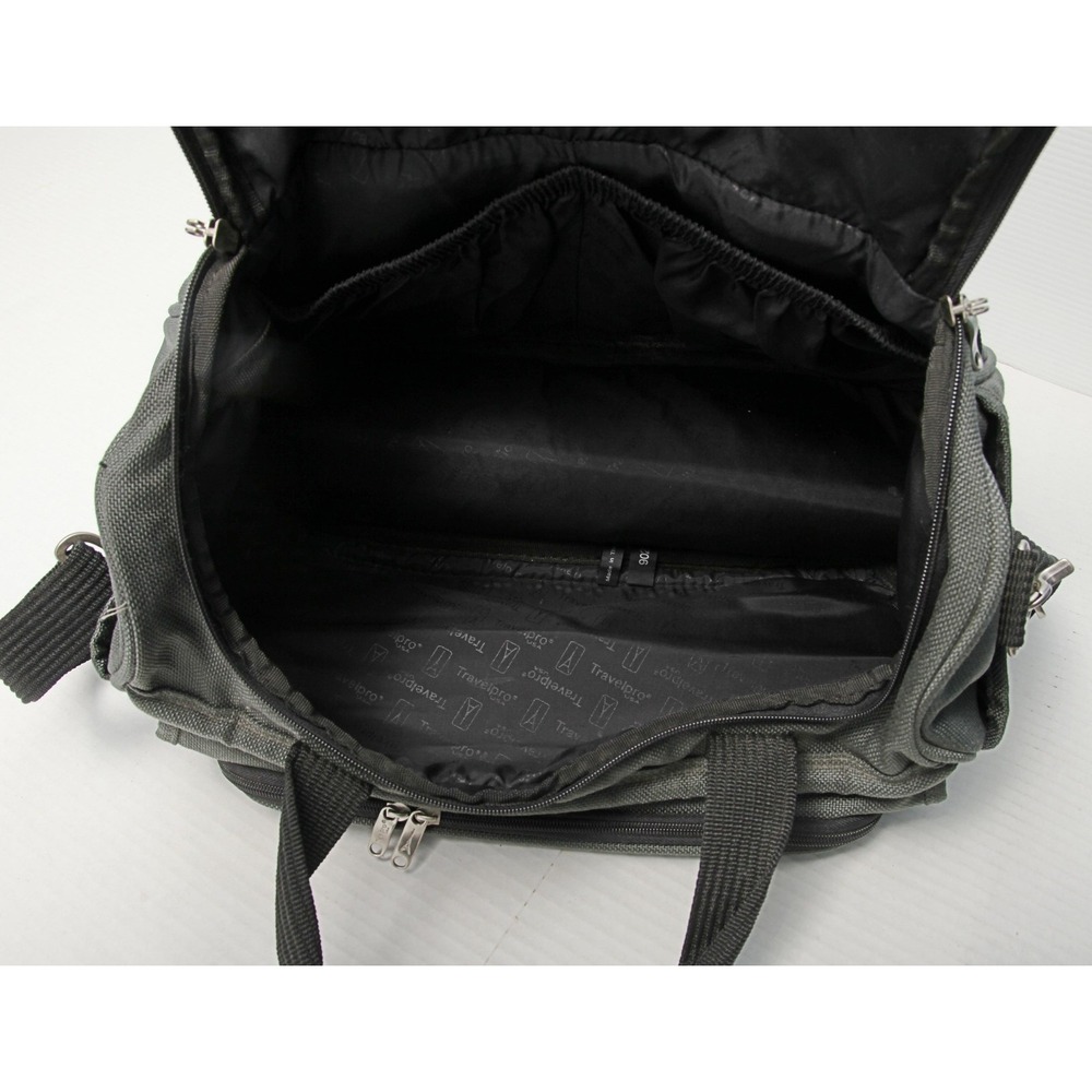 Travelpro Crew3 Carry On Bag Dark Gray Cordura Plus Ballistic Nylon - Picture 9 of 16